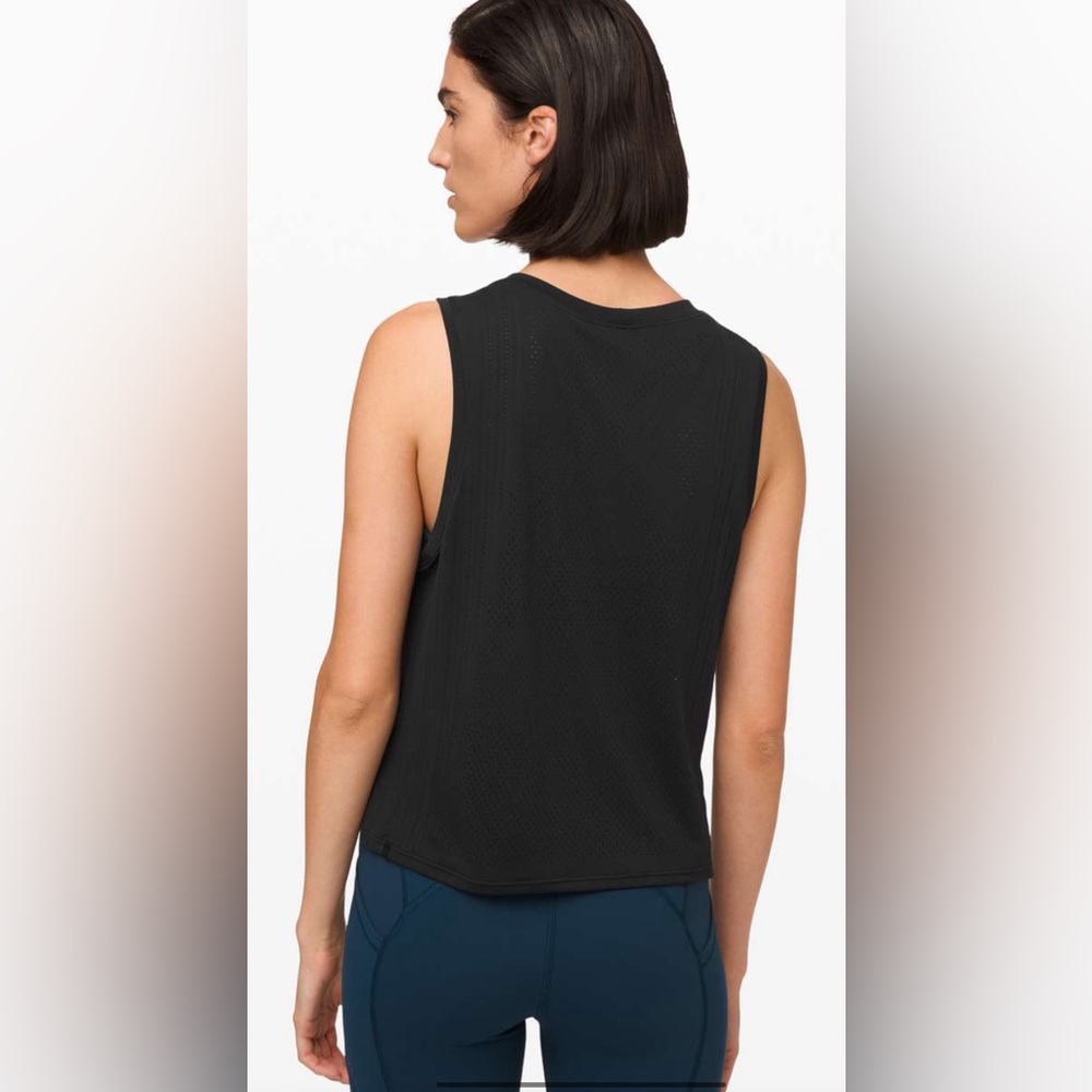 Lululemon 4 Train To Be Tank Black